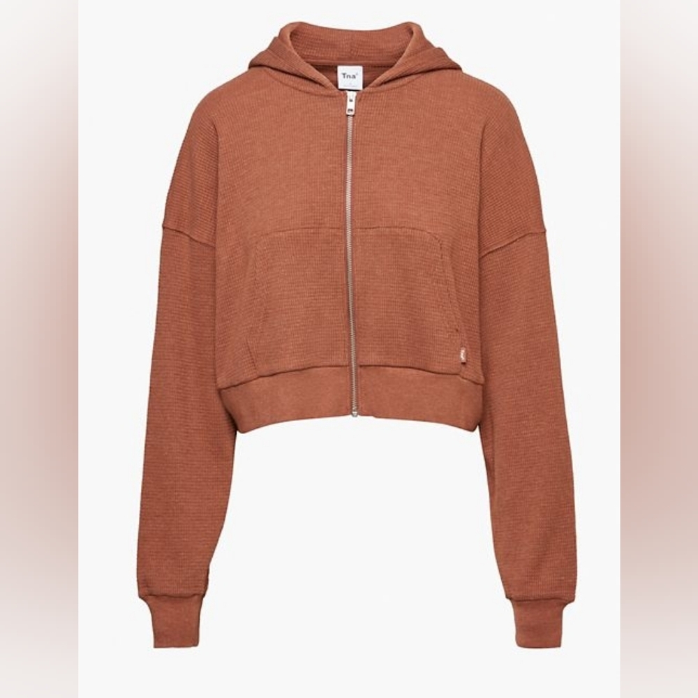 Aritzia TNA Boxy Cropped Hoodie